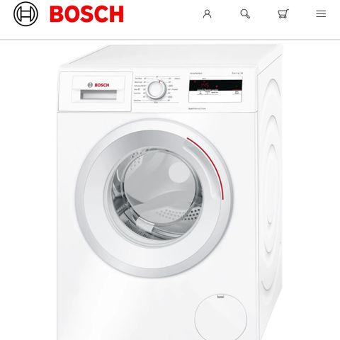 Bosch Vaskemaskin