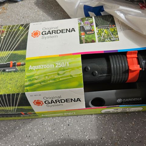 Gardena Aquazoom 250/1 (RESERVERT)