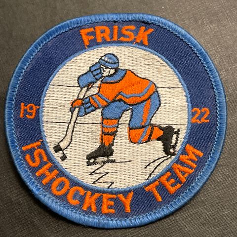 Frisk Ishockey Team 1922 vintage tøymerke