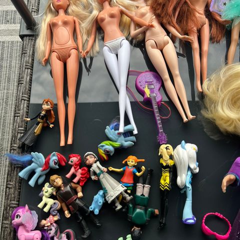 Diverse leker, barbie m.m