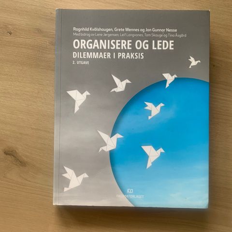 Organisere og lede  - Dilemmaer i praksis