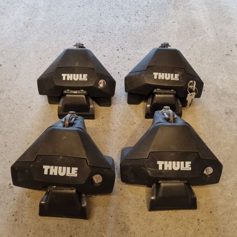 Thule evo wingbar 7105 og 145270: Monteringssett og fotsett