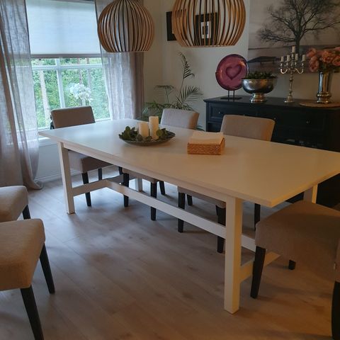 Spisebord hvitt fra Ikea