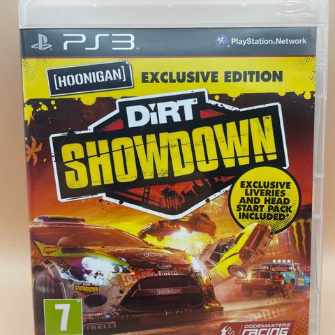 Dirt Showdown Exclusive Edition Playstation 3