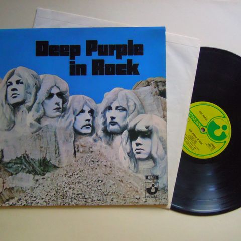 Vinyl rock: Deep Purple, Savage Rose, Janis Joplin, Led Zeppelin , ..Kan sendes