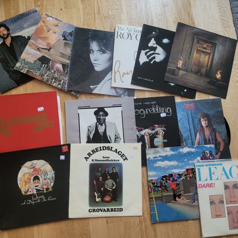 LP samling. Norsk, heavy og blues