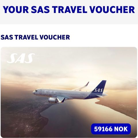 SAS voucher