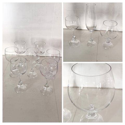 Eksklusiv og elegant Rosenthal Clarion glass.