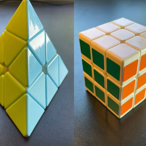 Rubix Kuber: Pyraminx og Extended 3x3