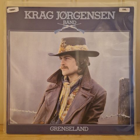 18891 Krag Jørgensen Band - Grenseland - LP