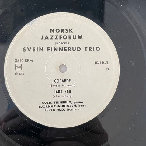 Svein Finnerud Trio 1968
