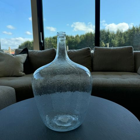 Stor glassvase/krukke