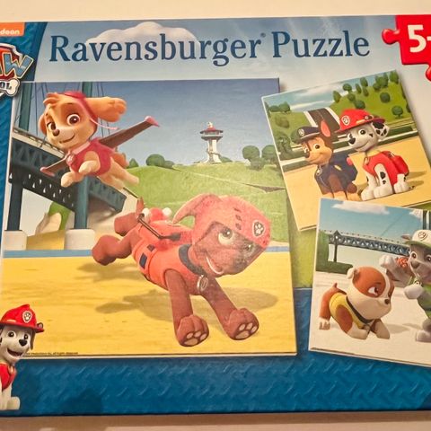 Paw patrol puslespill , som ny