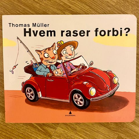 Barnebok ~ Hvem raser forbi?