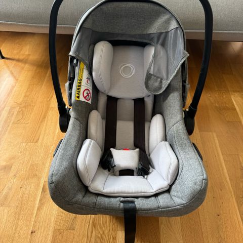 Barely used Grey Turtle Air by Nuna Bugaboo car seat