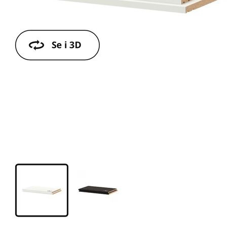 Ikea Utrusta hylleplater 60x37