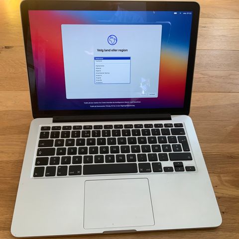 Lite brukt Macbook Pro Retina 13