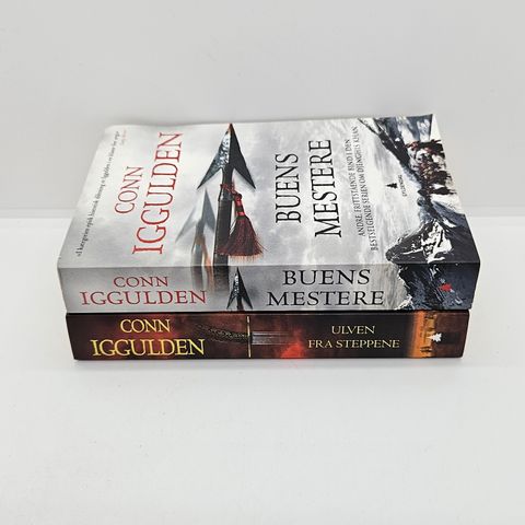 2 stk Conn Iggulden pocket bøker