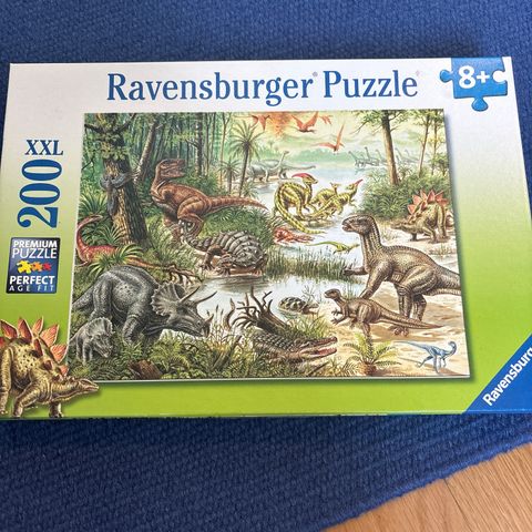 Puzzle spill Dunosaurer 200 brikker