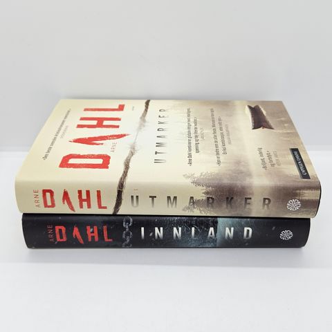2 stk Arne Dahl hardcover bøker