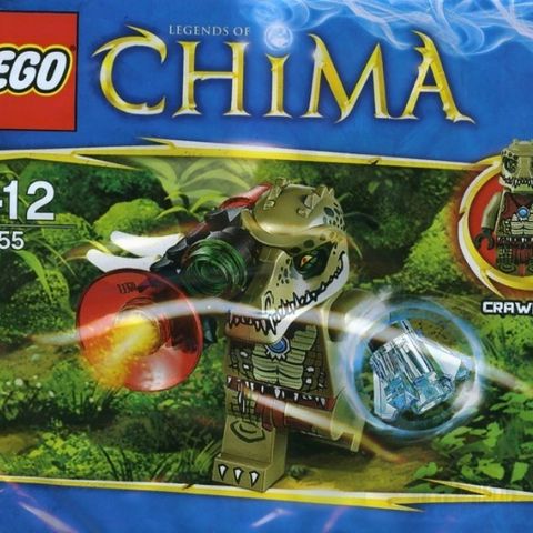 Samling med LEGO Chima-sett (8 sett)