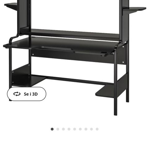 Ikea gamingbord skrivebord Fredde