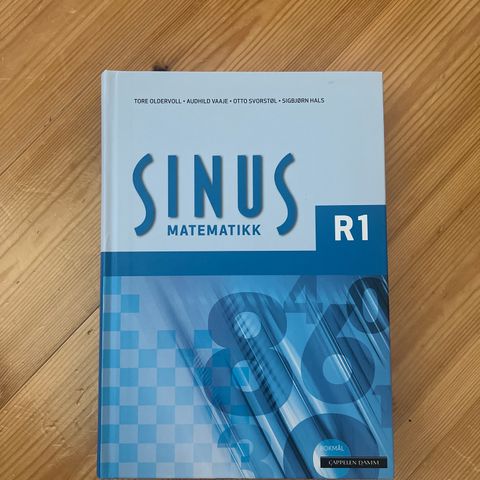 Matematikk bok til R1