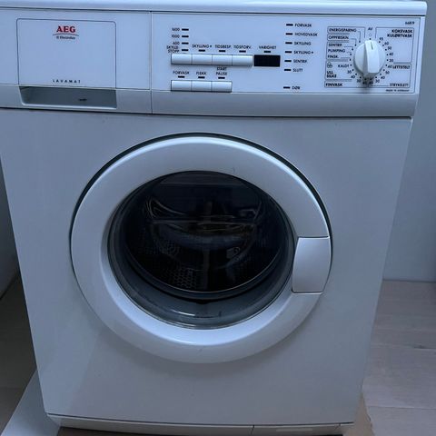 Vaskemaskin AEG og Tørketrommel LG selges