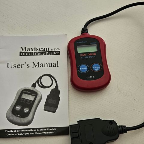 Maxiscan MS300 OBD II Code Reader