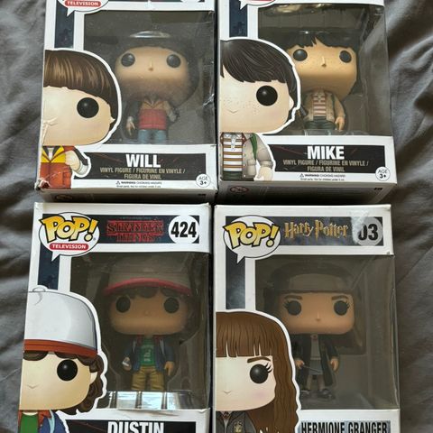 Diverse funko pops