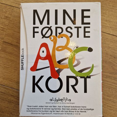 Mine første ABC-kort