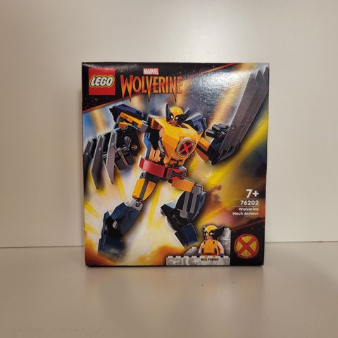 100% Ny uåpnet Lego Marvel 76202 Wolverine Mech Armour