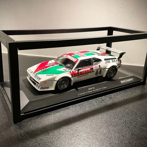 Minichamps 1/18 BMW M1 Procar Series 1979. Limited 1 av 300