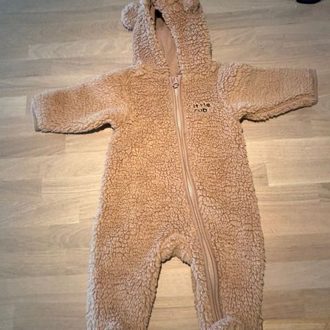 Teddydress str 50/56. Aldri brukt