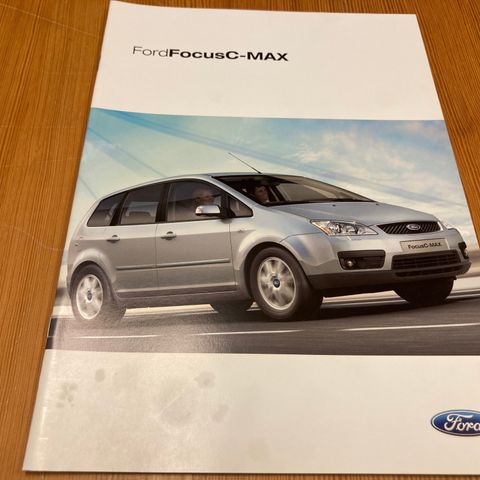 BILBROSJYRE - FORD FOCUS C-MAX - 2004