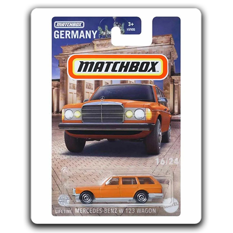 Matchbox '80 Mercedes-Benz W123 Wagon (European Streets 2024), HVV36