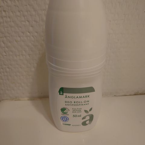 Ubrukt deodorant