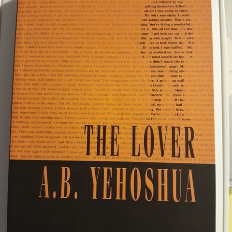 Roman av A.B. Yehoshua "The Lover" (Elskeren)