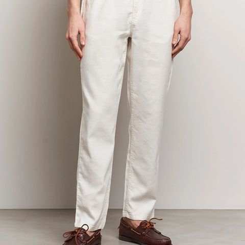 MORRIS Fenix Linen Slacks Off