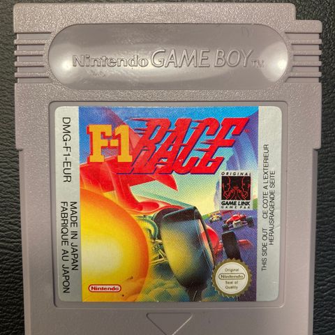 GameBoy Spill F-1 RACE