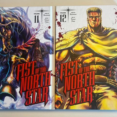 Fist of the North Star manga vols. 11 og 12