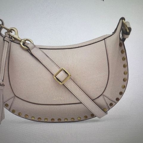 Isabel Marant Oskan Moon bag - Liht Beige