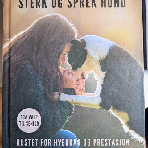 Sterk og sprek hund. Bok fra Line Østerhagen selges. Som ny.