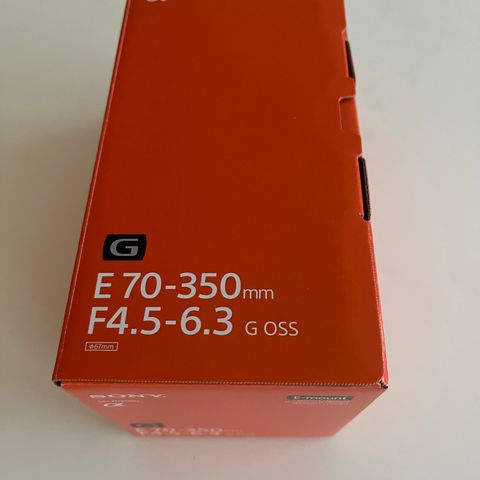 Sony E 70-350 mm G Zoom Lens