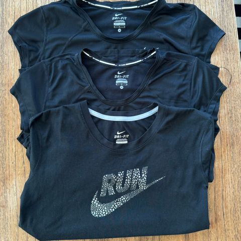 3 Nike t-skjorter selges samlet