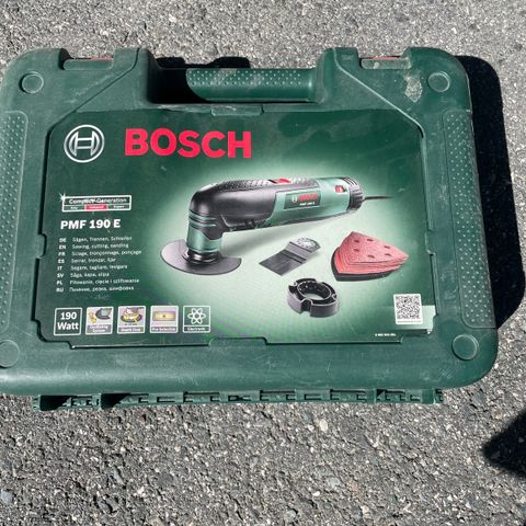 Bosch PMF 190 E - Multikutter