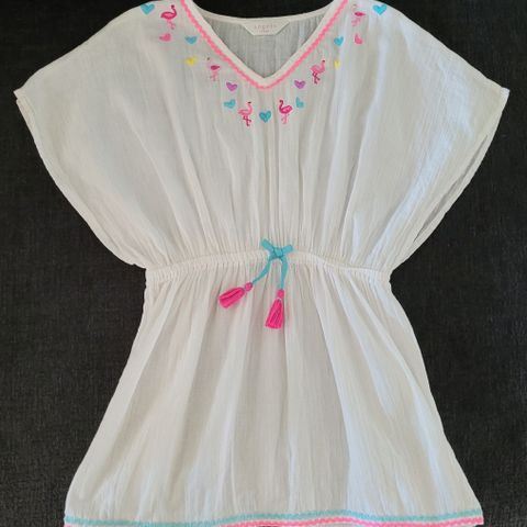 Strandkjole / kaftan 7-8 år