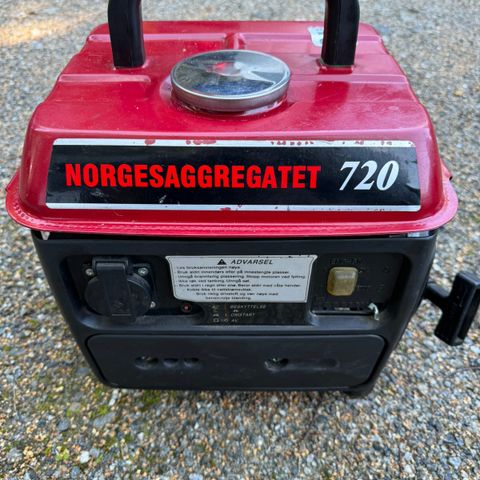 Norgesaggregatet 720 aggregat.