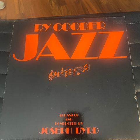 Ry Cooder ** Jazz ** LP