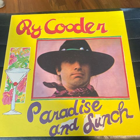 Ry Cooder  ** Paradise And Lunch ** LP ** Førstepress ** USA